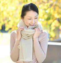 画像をギャラリービューアに読み込む, ヘンプ100% ストール