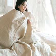 画像をギャラリービューアに読み込む, ヘンプ100% 掛カバー