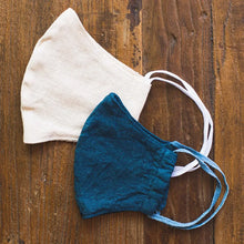 画像をギャラリービューアに読み込む, ヘンプ100% マスク 立体タイプ 生成り