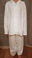 画像をギャラリービューアに読み込む, ヘンプ100%パジャマ(上下セット)男女兼用