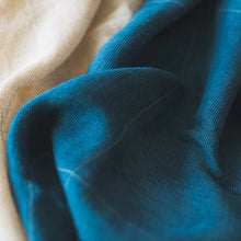 画像をギャラリービューアに読み込む, 藍染ヘンプ100% かやケット