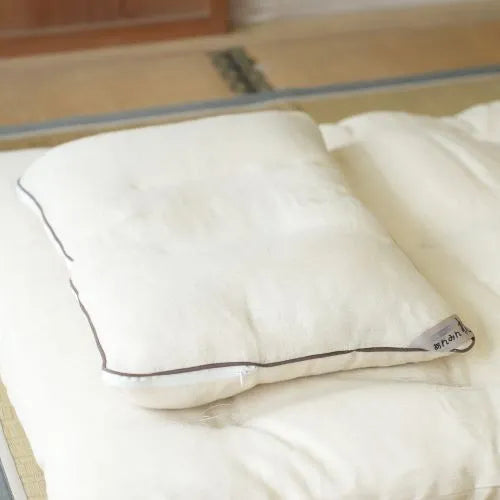 ヘンプ100% ねいるケアあんみん枕+ヘンプ安眠枕カバーセット